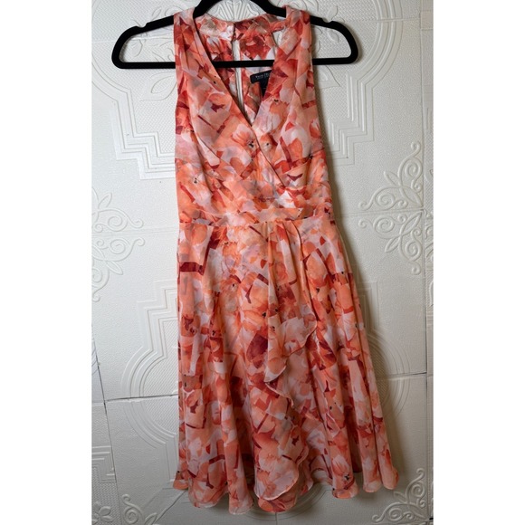 White House Black Market Dresses & Skirts - White House‎ Black Market Dress Sz 0 Floral Halter Tiered Romantic Flowy SKU 287